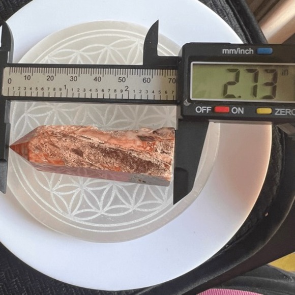 Crazy Lace‎ Agate Crystal Tower | Energy Healing Home Décor Spiritual Cleansing - Picture 7 of 14